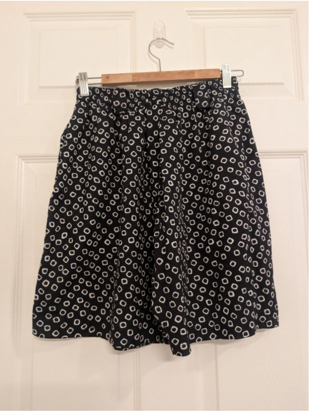 USA Vintage 90s Sostanza Geometric Abstract Print Shirt + Shorts Set Festival M - Picture 6 of 13